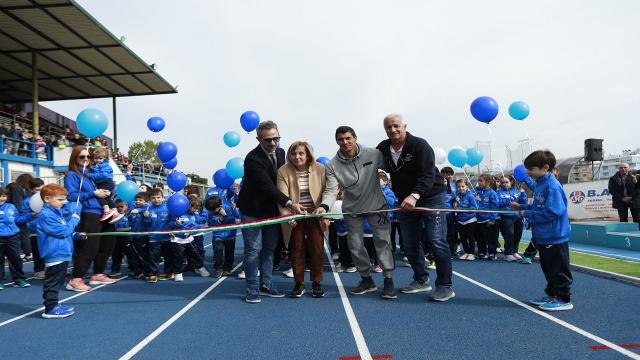 Atletica leggera, grande festa a Porto San Giorgio per l'inaugurazione della nuova pista