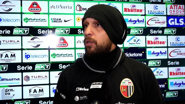 Ascoli-Lecco 4-1, voce Bellusci in zona mista: “Esultanza? Sento negatività e sfiducia nella piazza, amo questa maglia”