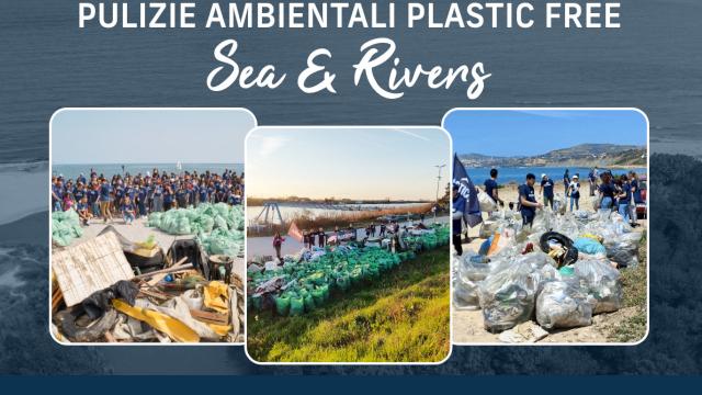 Marche: l’onda blu dei volontari Plastic Free torna in azione nell’evento nazionale ''Sea & Rivers'' 