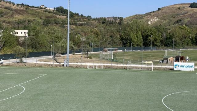 Ascoli Calcio, mattinata con forza e tattica. Viali e Viviano all'evento con gli sponsor al Forte Malatesta