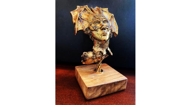 Ascoli Piceno, presentato 'l’Ancaria d’Oro' all’Accademia di Belle Arti Frida: trofeo del Premio Tonino 'Fanfulla' 