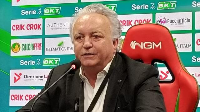 Ternana-Ascoli 0-1, la voce di Pulcinelli in sala stampa: “Voci societarie deleterie, solo lettere d'interesse”