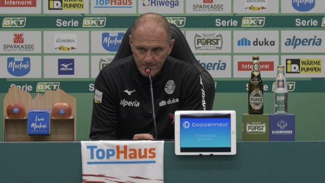 Sudtirol-Sampdoria 3-1, voci Bisoli (“Vittoria per nostro aiuto cuoco”) e Legrottaglie (“Arbitro ha scatenato rabbia”)