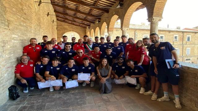 Offida United, un riconoscimento istituzionale per la permanenza in Prima Categoria