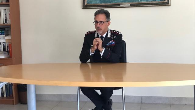 Ascoli Piceno, il saluto del Colonnello dei Carabinieri Giorgio Tommaseo: ''Porterò sempre con me questa esperienza''