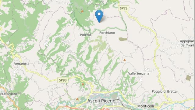 Terremoto, scossa mattutina di magnitudo 3 con epicentro nei pressi di Rotella