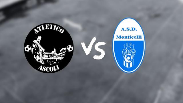 Atletico Ascoli, 8 gol nella prima amichevole stagionale al cospetto del Monticelli