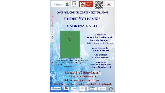 Al GiovArti di Centobuchi nuovo evento di Alchimie d'Arte con Sabrina Galli