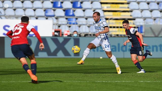Cagliari-Inter 1-3, highlights