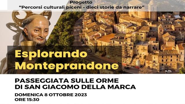 ''Esplorando Monteprandone'', appuntamento con la passeggiata sulle orme di San Giacomo della Marca