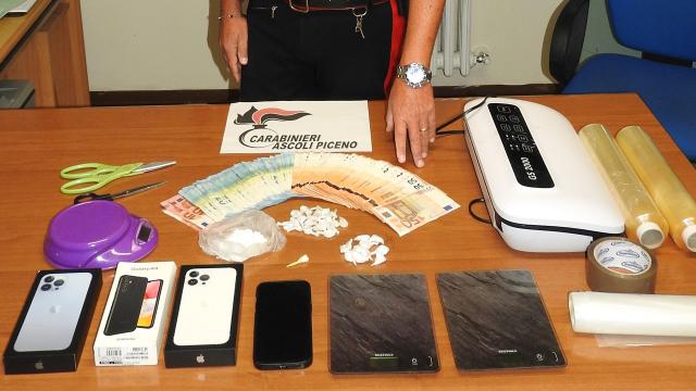 Lotta alla droga, operazione dei Carabinieri di Ascoli Piceno. Quattro misure cautelari e nove indagati
