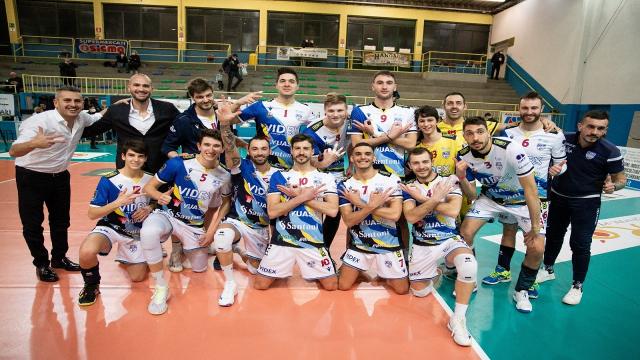 Pallavolo Serie A3, la Videx Grottazzolina passa 3-0 sul campo del Brugherio