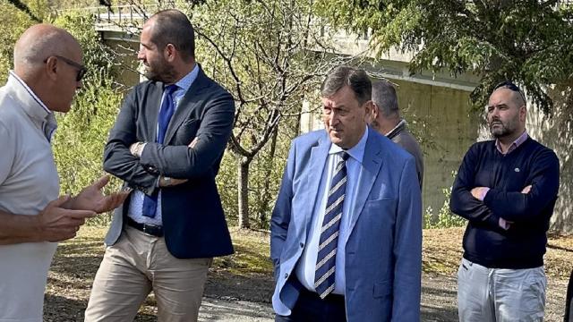 Consorzio Bonifica delle Marche, prefetto De Rogatis in visita alla diga di Comunanza