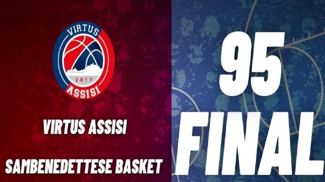 Basket Serie C Gold, il 2022 dell'Infoservice Sambenedettese si chiude con una sconfitta ad Assisi