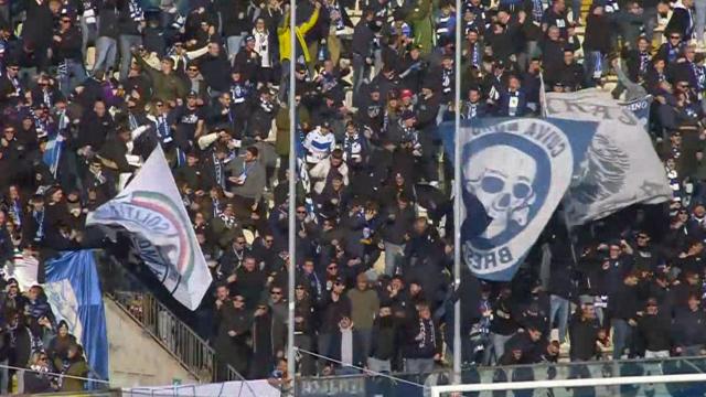 Ascoli-Brescia, dato definitivo dei tifosi lombardi nel Settore Ospiti dello stadio “Del Duca”