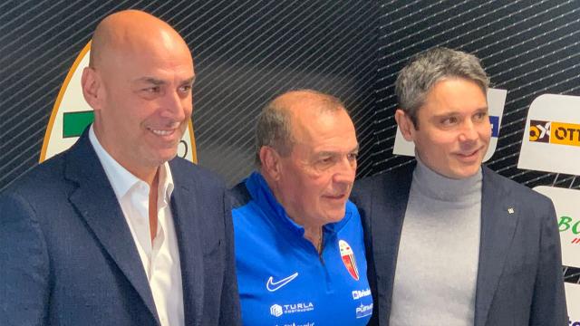 Ascoli Calcio, conferenza stampa di presentazione di mister Castori al Picchio Village