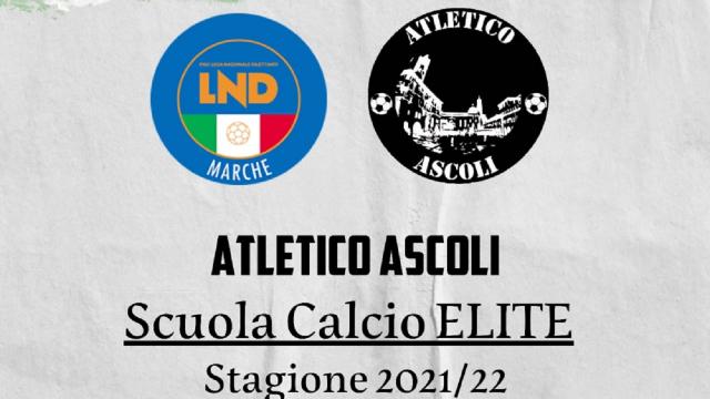 Atletico Ascoli, la Scuola Calcio viene riconosciuta D'Elite dalla Figc