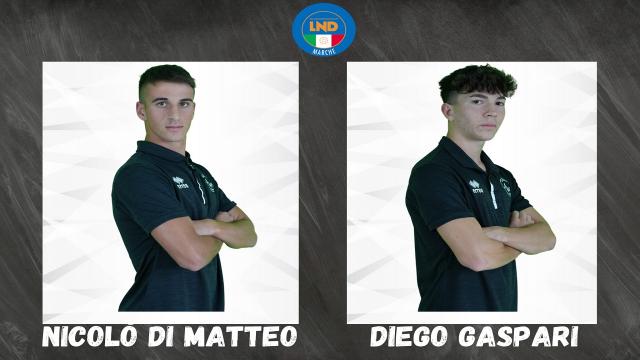 Atletico Ascoli, soddisfazione per le convocazioni nelle Rappresentative Regionali di Di Matteo e Gaspari