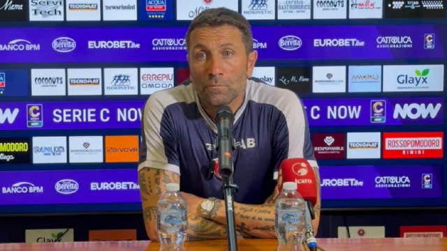 Rimini, Buscè: “Calciatori Ascoli saranno più motivati dopo il cambio d'allenatore, non possiamo sentirci appagati”