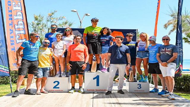 Cupra Marittima, Alessia Righetti ed Edoardo Bendinelli i vincitori del 1° Triathlon Sprint