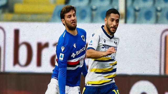 Sampdoria-Verona 3-1, highlights