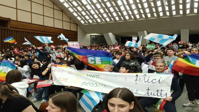 Grottammare, Consiglio comunale dei Ragazzi da Papa Francesco