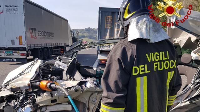 Autostrada A14, incidente mortale tra le uscite di Grottammare e San Benedetto