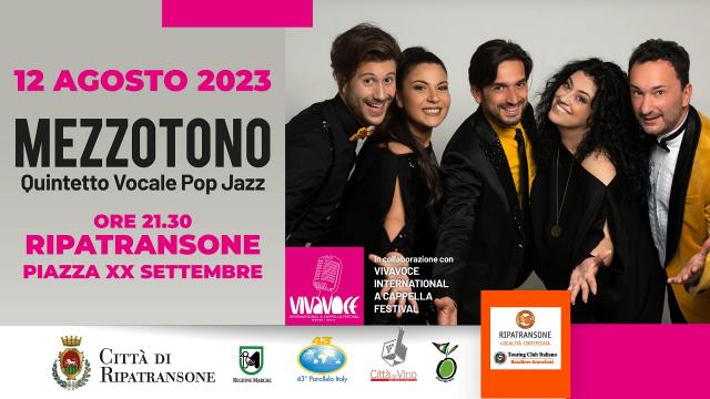 Ripatransone: arrivano i ''Mezzotono'', gruppo corale pop jazz a cappella