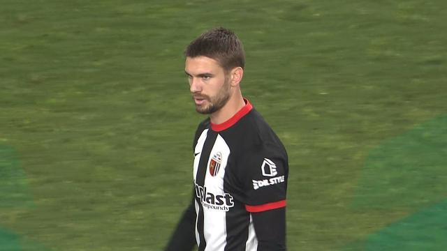 Ascoli Calcio, una giornata di squalifica per Quaranta. Restano cinque i bianconeri in diffida