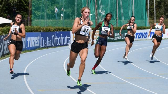 Atletica leggera, a Rieti altro record regionale per l'ascolana Angelini sui 100 metri