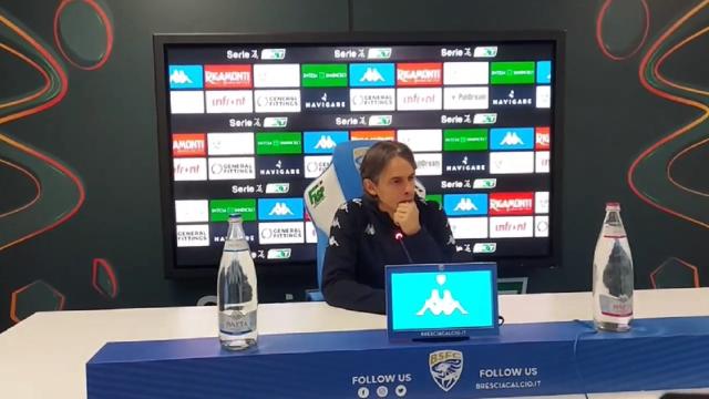 Brescia-Frosinone 2-2, Inzaghi: “Ascoli? Speriamo di vincere, grande opportunità”. Proia: “Tabù casalingo da sfatare” 