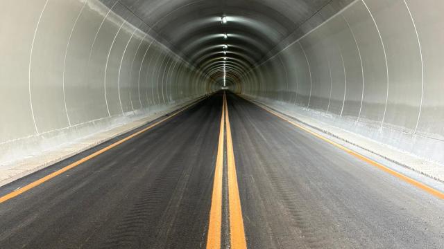 Completati lavori nella galleria 'Cesaronica'. Transito Norcia-Ascoli Piceno senza limitazioni per veicoli leggeri 