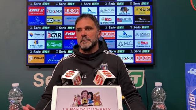 Pisa-Brescia 0-0, voci D'Angelo (“Non abbiamo giocato una grande gara”) e Corini (“Prova che ci dà coraggio”)