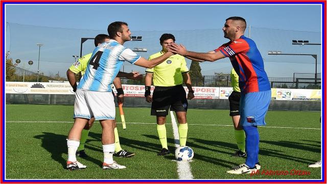 Promozione girone B, l'Atletico Azzurra Colli supera 4-1 il Grottammare. Doppietta di Rinaldi dal dischetto