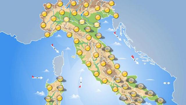 Meteo, la situazione ad Ascoli e nelle Marche per Giovedì 21 Dicembre
