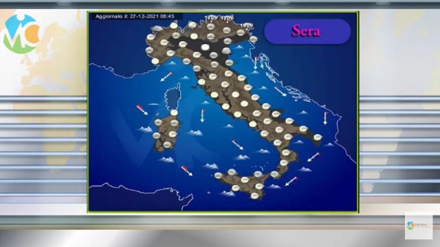 Meteo, la situazione ad Ascoli e nelle Marche per Mercoledì 29 Dicembre