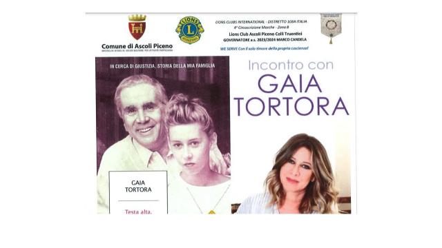 Pinacoteca Civica di Ascoli Piceno, la giornalista Gaia Tortora presenta il libro “Testa alta, e avanti”