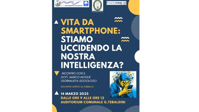 San Benedetto del Tronto, primo incontro della rassegna ''Vita da smartphone'' con Marco Moglie