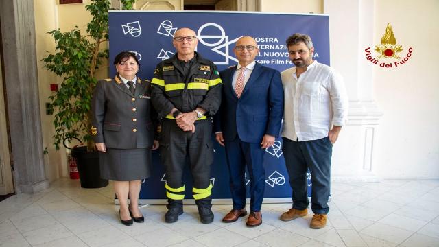 Vigili del Fuoco delle Marche, presentato il cortometraggio ''Gli Elefanti''