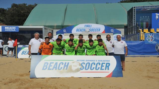 Beach soccer, l'Under 17 dell'Happy Car Samb batte la Roma BS e vola in finale