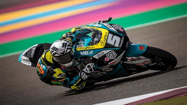 Moto2, prime libere per Fenati in Qatar: ''Verso la fine siamo riusciti a trovare un set up che mi piace''