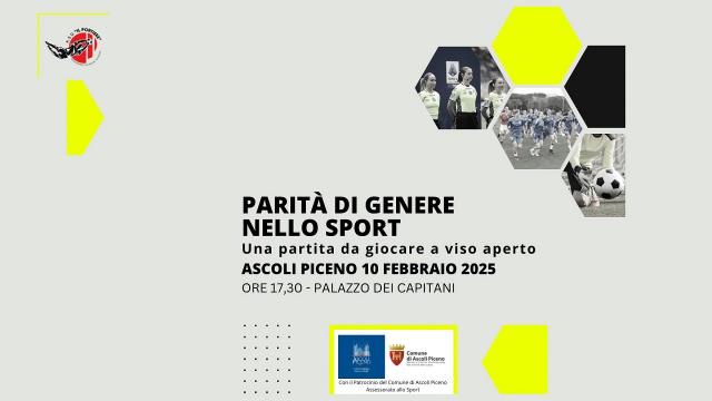 Ascoli Piceno, convegno sulla parità di genere nello sport organizzato dall'Associazione ''Il Portiere''
