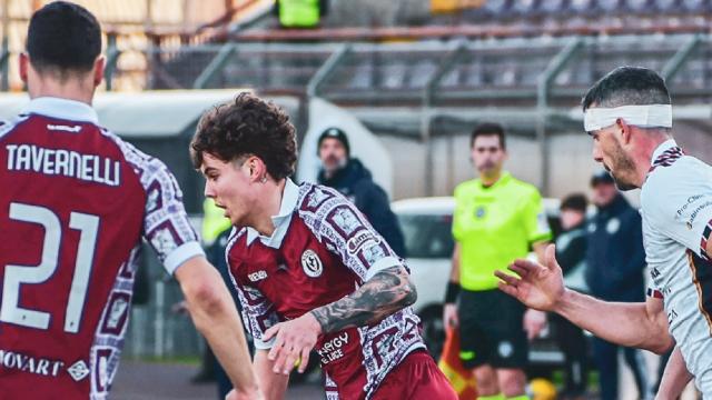 Serie C girone B 27° turno: la Ternana cade a Campobasso, pari dell'Entella a Legnago. La Torres espugna Arezzo
