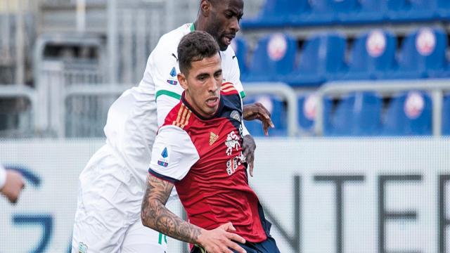 Cagliari-Sassuolo 1-1, highlights