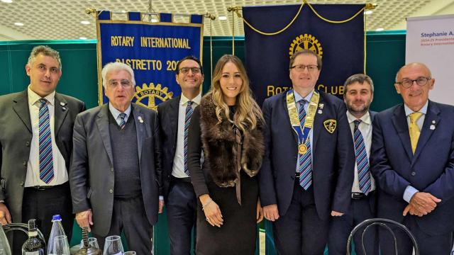 Rotary Club di San Benedetto del Tronto ospita il Governatore del Distretto Rotary 2090 Massimo De Liberato