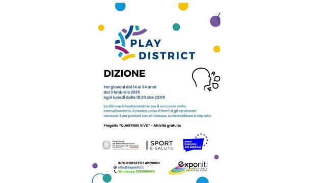''Quartiere Vivo'', al via ad Ascoli Piceno il corso gratuito di dizione