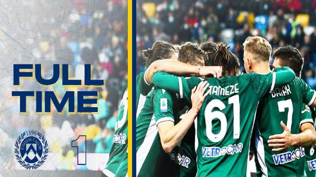 Udinese-Verona 1-1, highlights