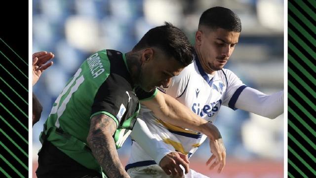Sassuolo-Verona 2-4, highlights. Nono gol in campionato per Scamacca
