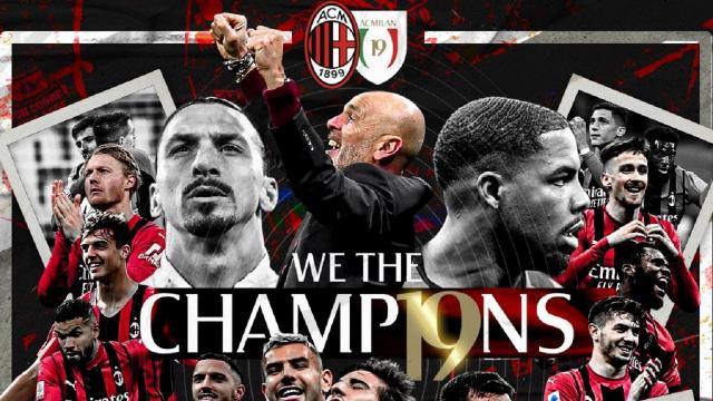 Sassuolo-Milan 0-3, highlights. Rossoneri campioni d'Italia dopo undici anni