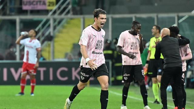 Il centrocampista del Palermo Jacopo Segre si aggiudica il Trofeo MVP della Serie BKT per il mese di Gennaio